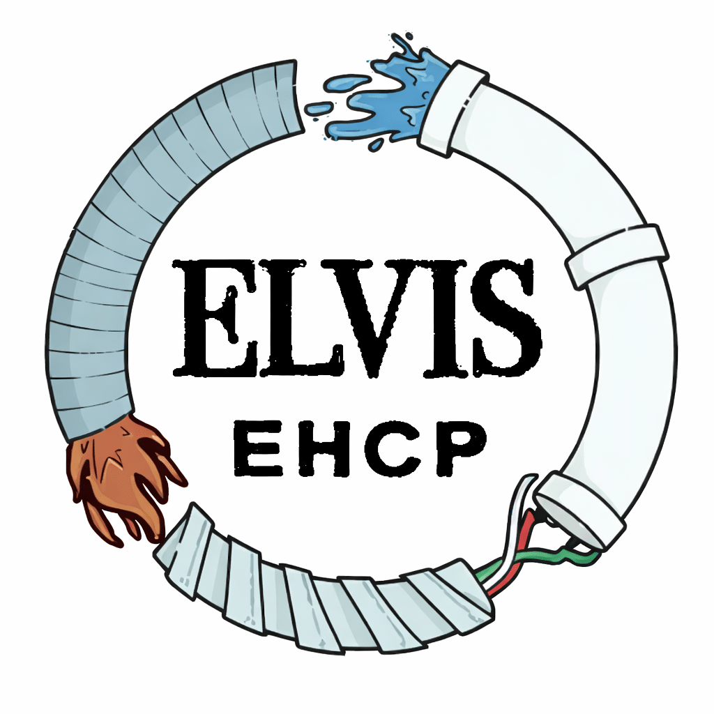 Elvis Electric, Heating, Cooling & Plumbing logo